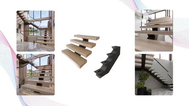 Tower ARC floating stair beam configuration in Palm Beach